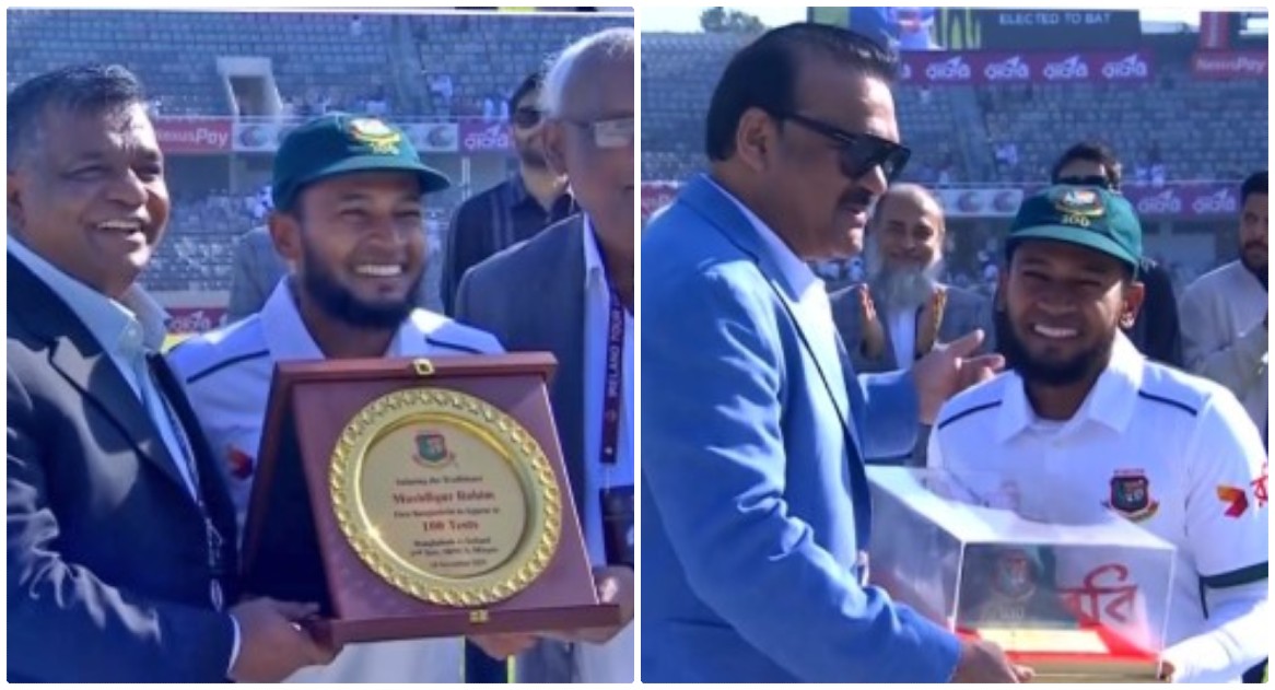 BCB celebrates Mushfiq’s special Test ‘century’