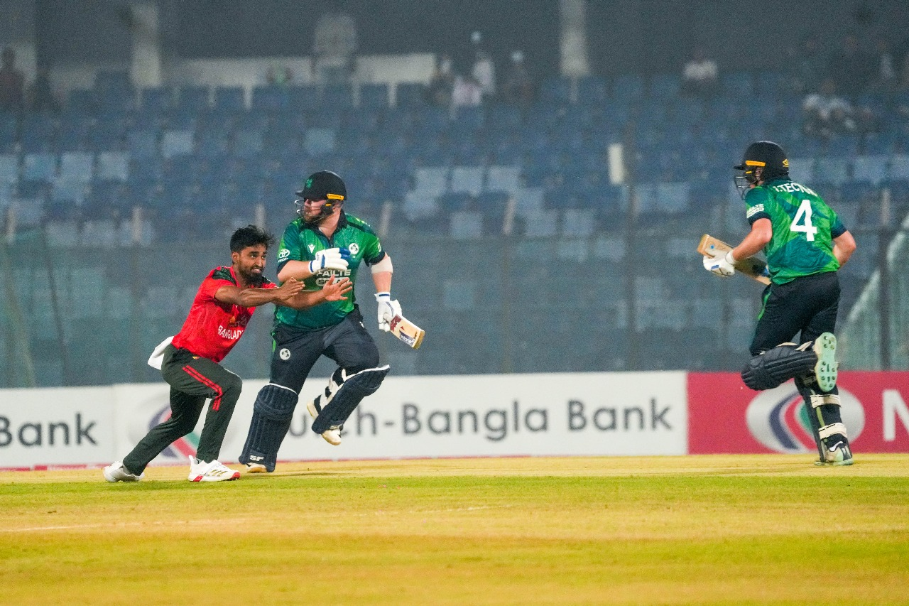 Ireland post 170/6 against Bangladesh in second T20I