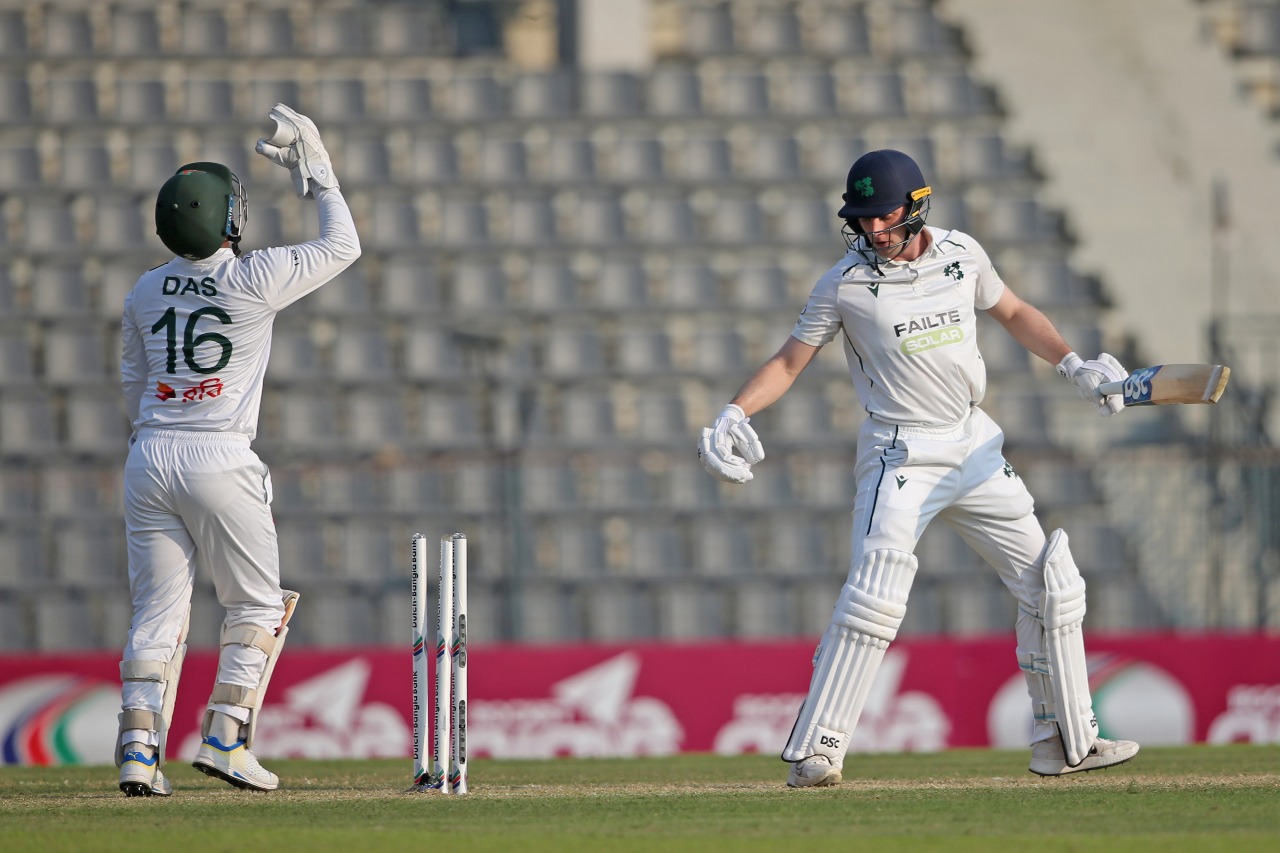 Litton Das breaks Mushfiqur Rahim’s stumping record in Test