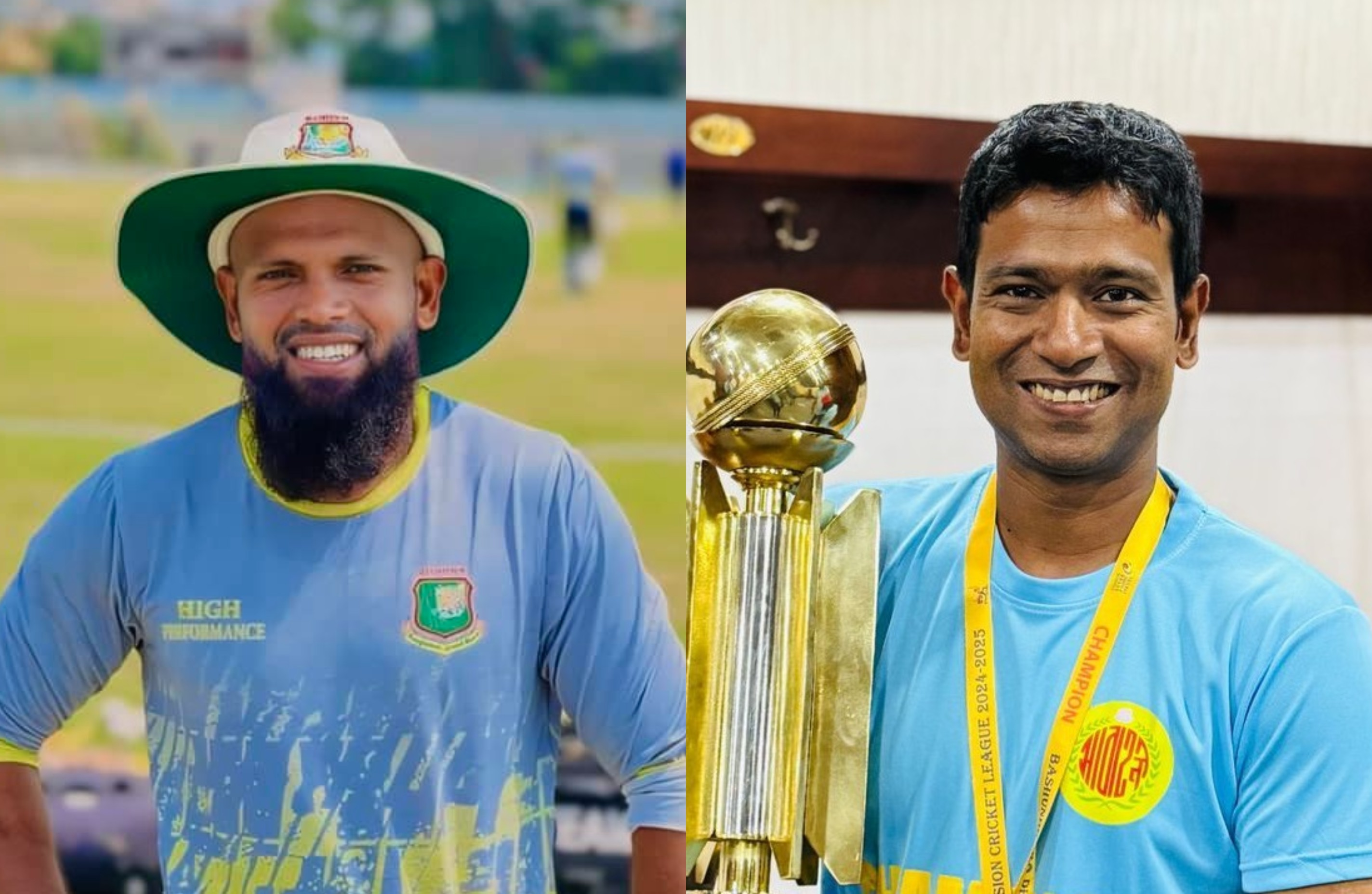 রাজশাহীর প্রধান কোচ হান্নান, সিনিয়র সহকারী কোচ রাজিন