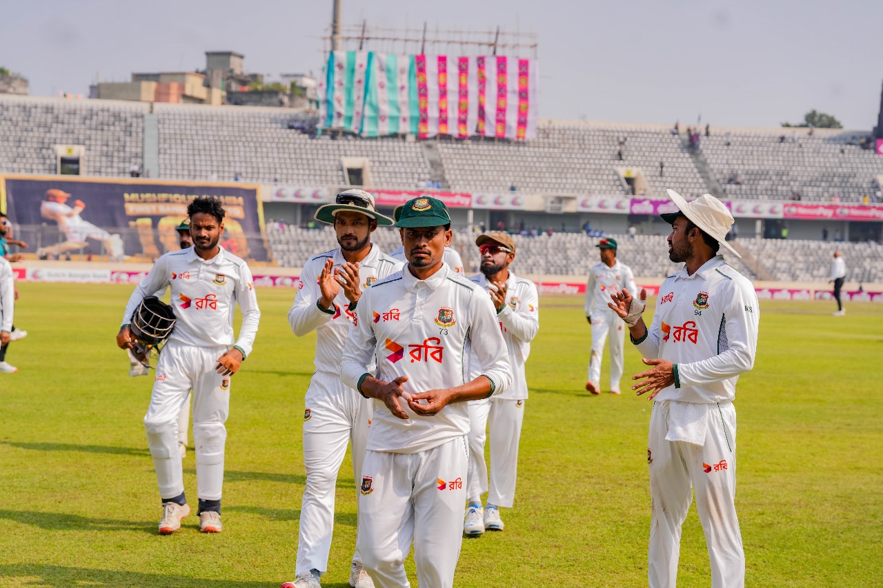 Taijul, Mushfiqur and Litton climb ICC Test rankings after Mirpur Test performances