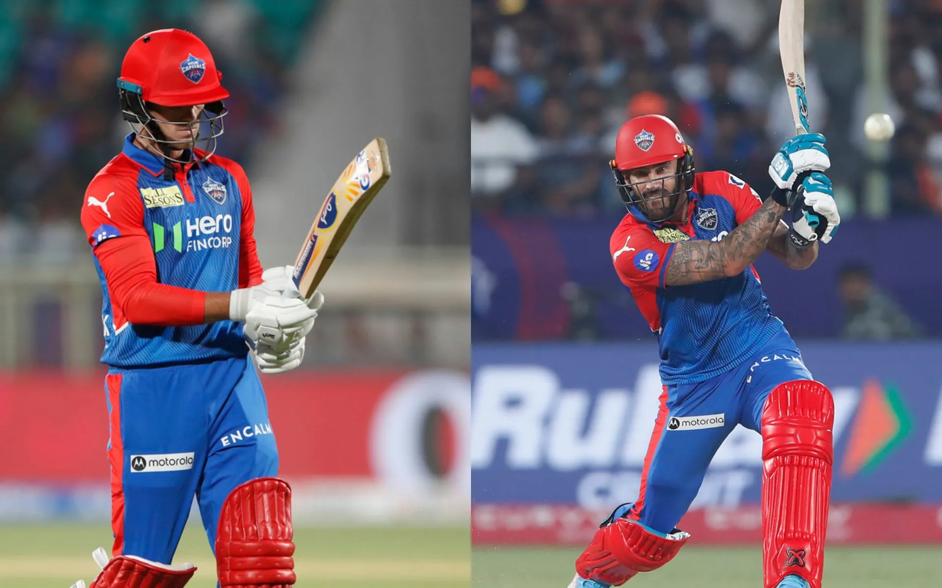 ডু প্লেসি-ম্যাকগার্ককে ছেড়ে দিচ্ছে দিল্লি