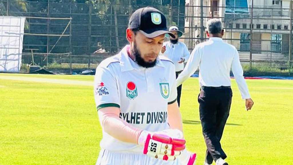 মুশফিকের সেঞ্চুরির ম্যাচ ড্র করল সিলেট
