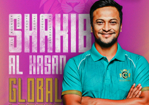 Royal Champs name Shakib Al Hasan captain for Abu Dhabi T10