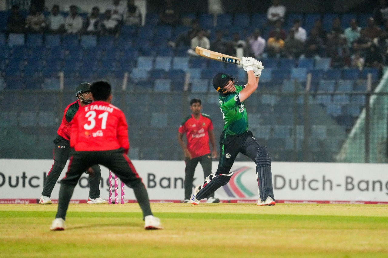 Tector leads Ireland to 181/4 in Chattogram T20I