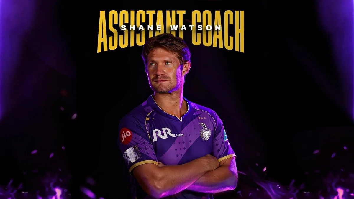 Shane Watson joins Kolkata Knight Riders