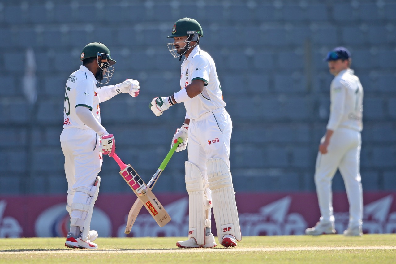 Shanto wants Mushfiqur to continue beyond 100 Tests