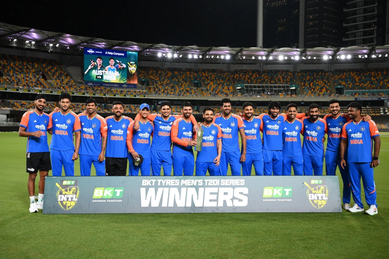 India win T20 series after fifth match abandoned due to rain