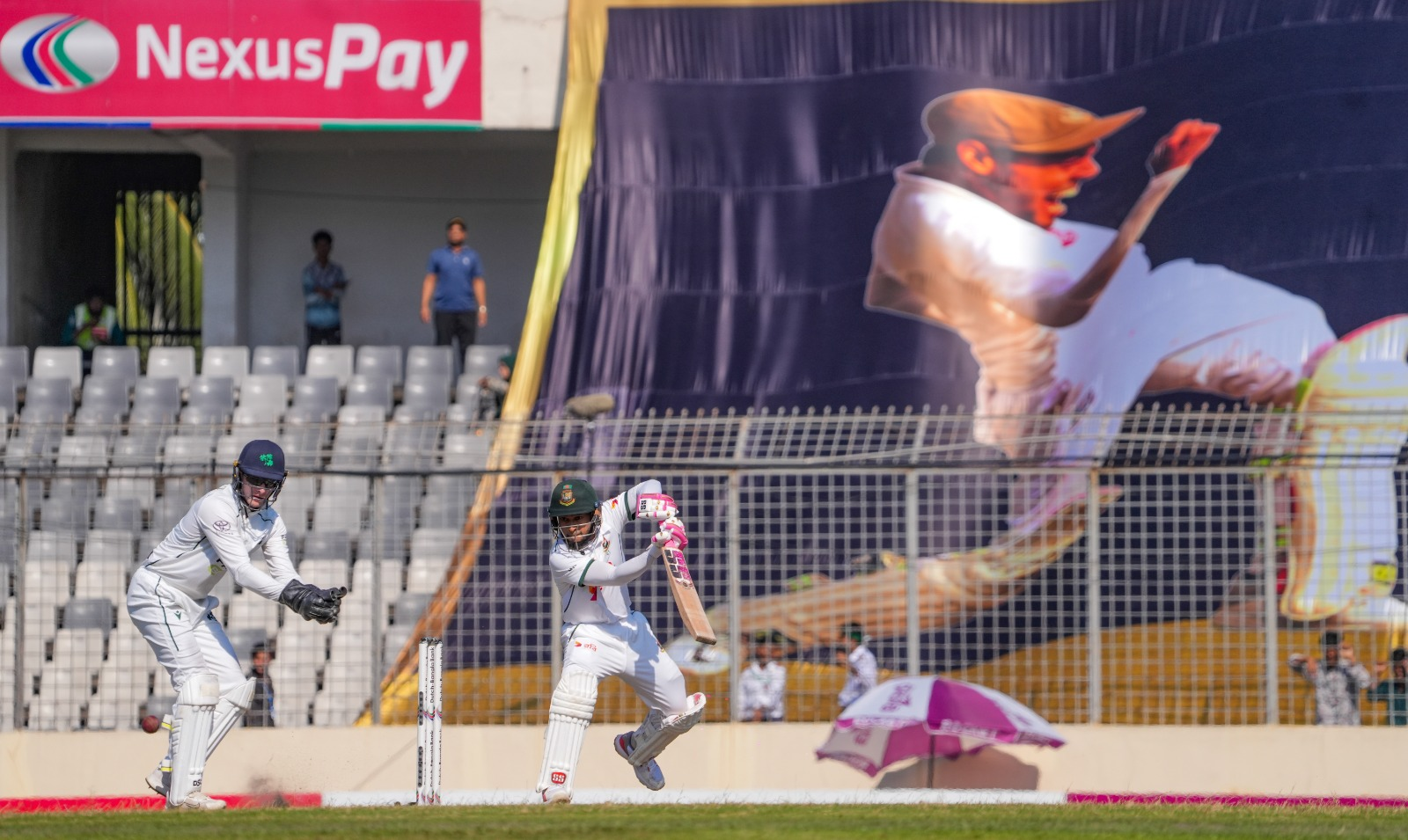 Mushfiqur on brink of historic ton as Bangladesh dominate day 1 in Mirpur