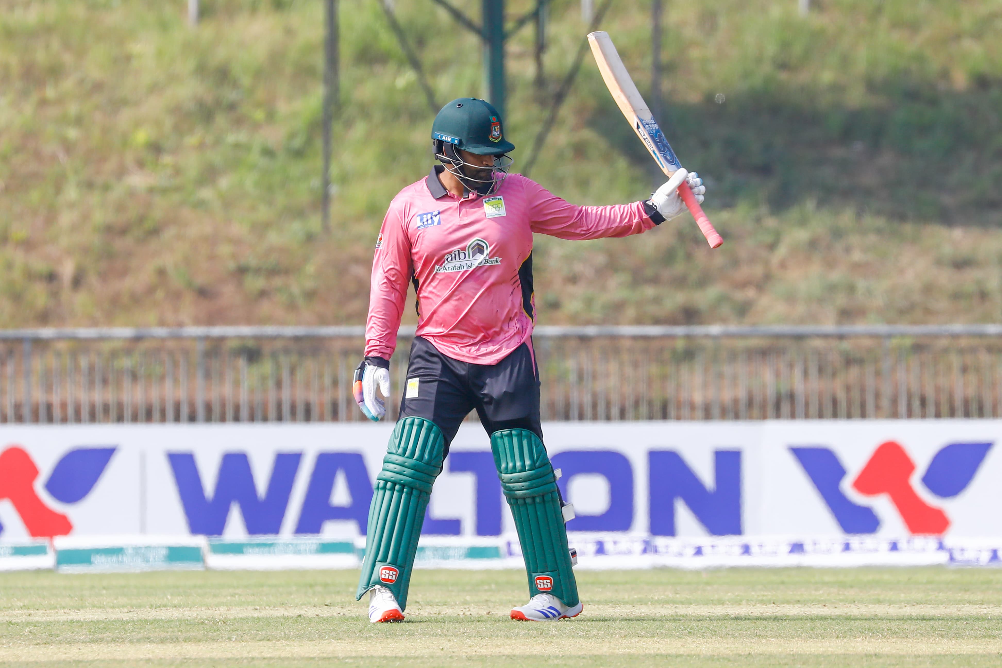 Tamim Iqbal hits fifty against Sylhet, Cricfrenzy