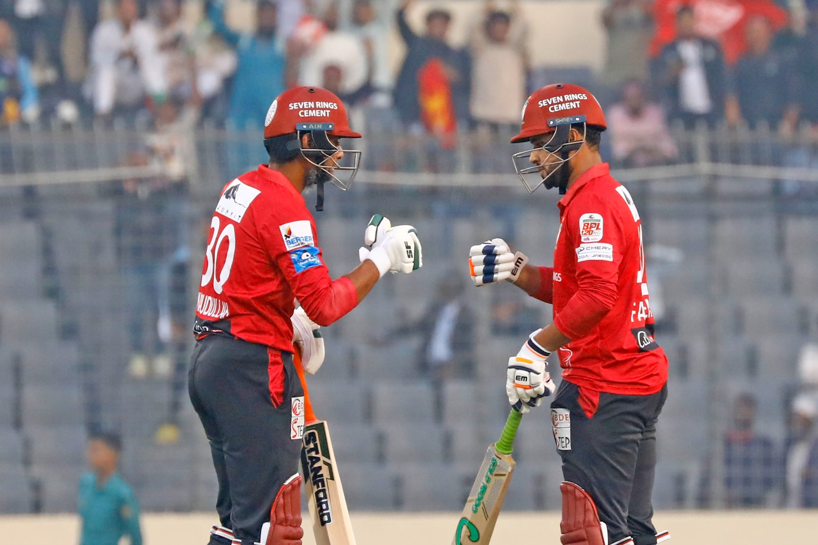 Mahmudullah and Faheem Ashraf, Cricfrenzy