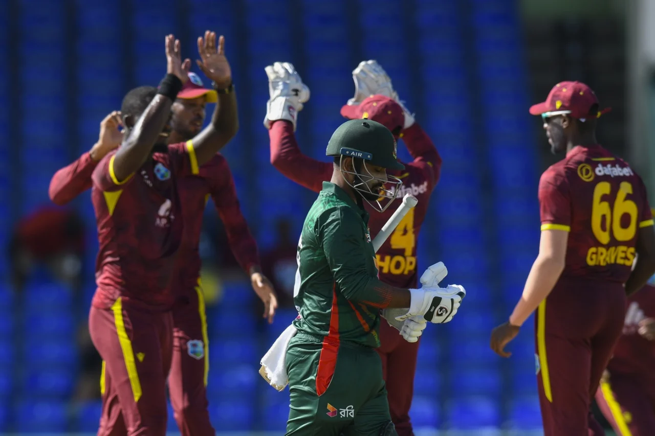 Litton Das during ODI series, CWI