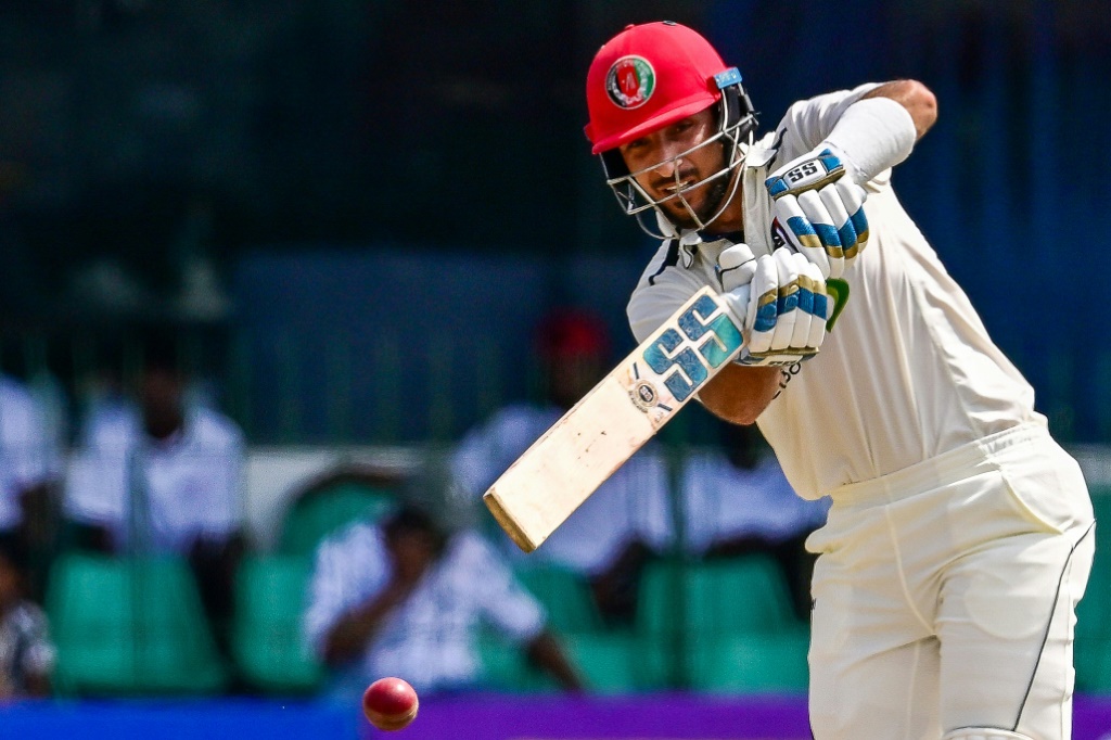 Rahmat Shah scored an Afghanistan Test record 231 not out against Zimbabwe in Bulawayo, AFP