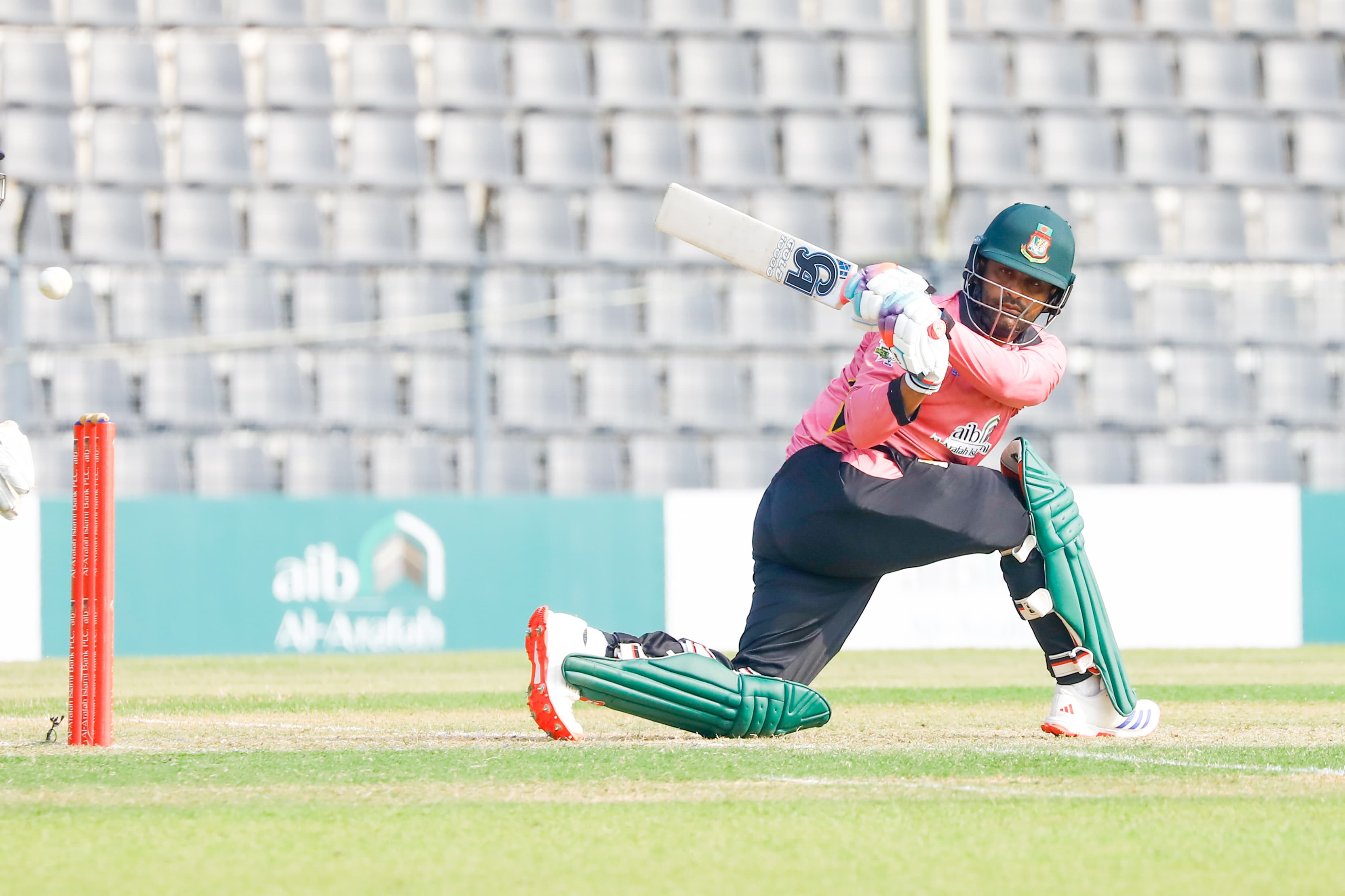 Tamim Iqbal plays a shot during NCLT20 match, Cricfrenzy