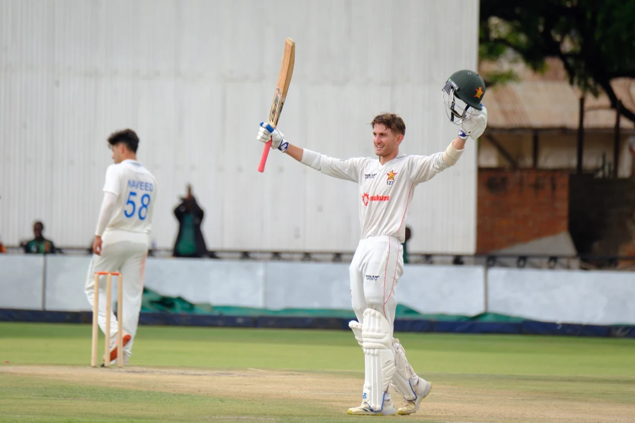 Brian Bennett celebrates his century, ZC