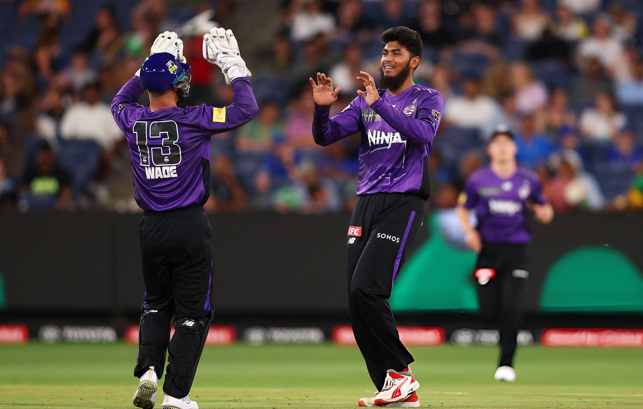 Rishad shines but Hobart Hurricanes face defeat over Melbourne Stars