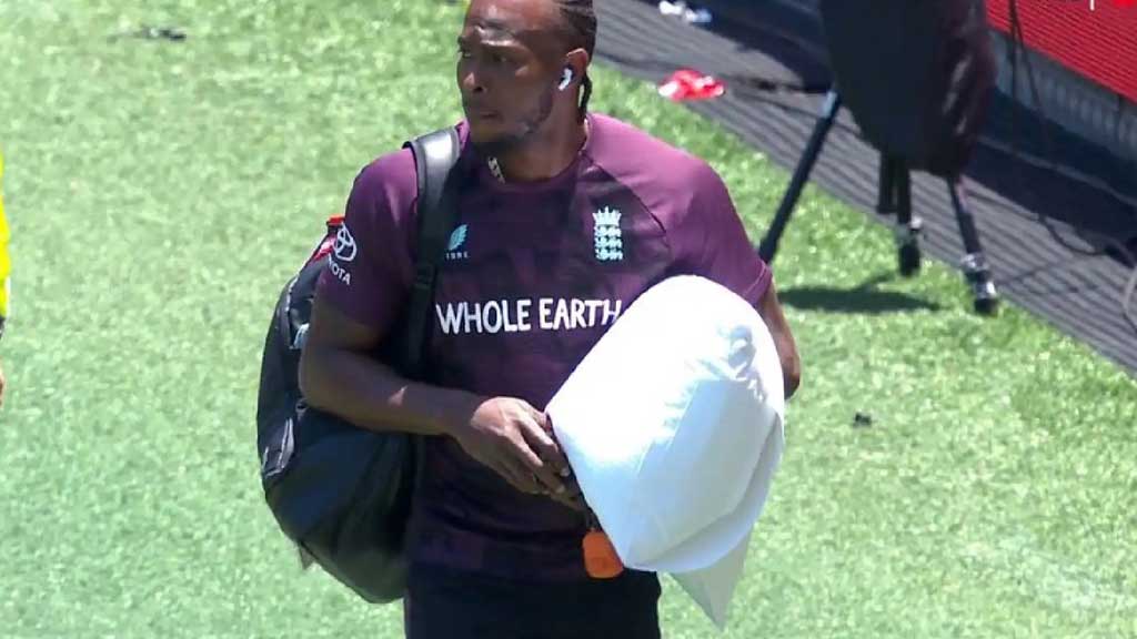 গ্যাবায় আর্চারের হাতে বালিশ দেখে হতবাক হেইডেন