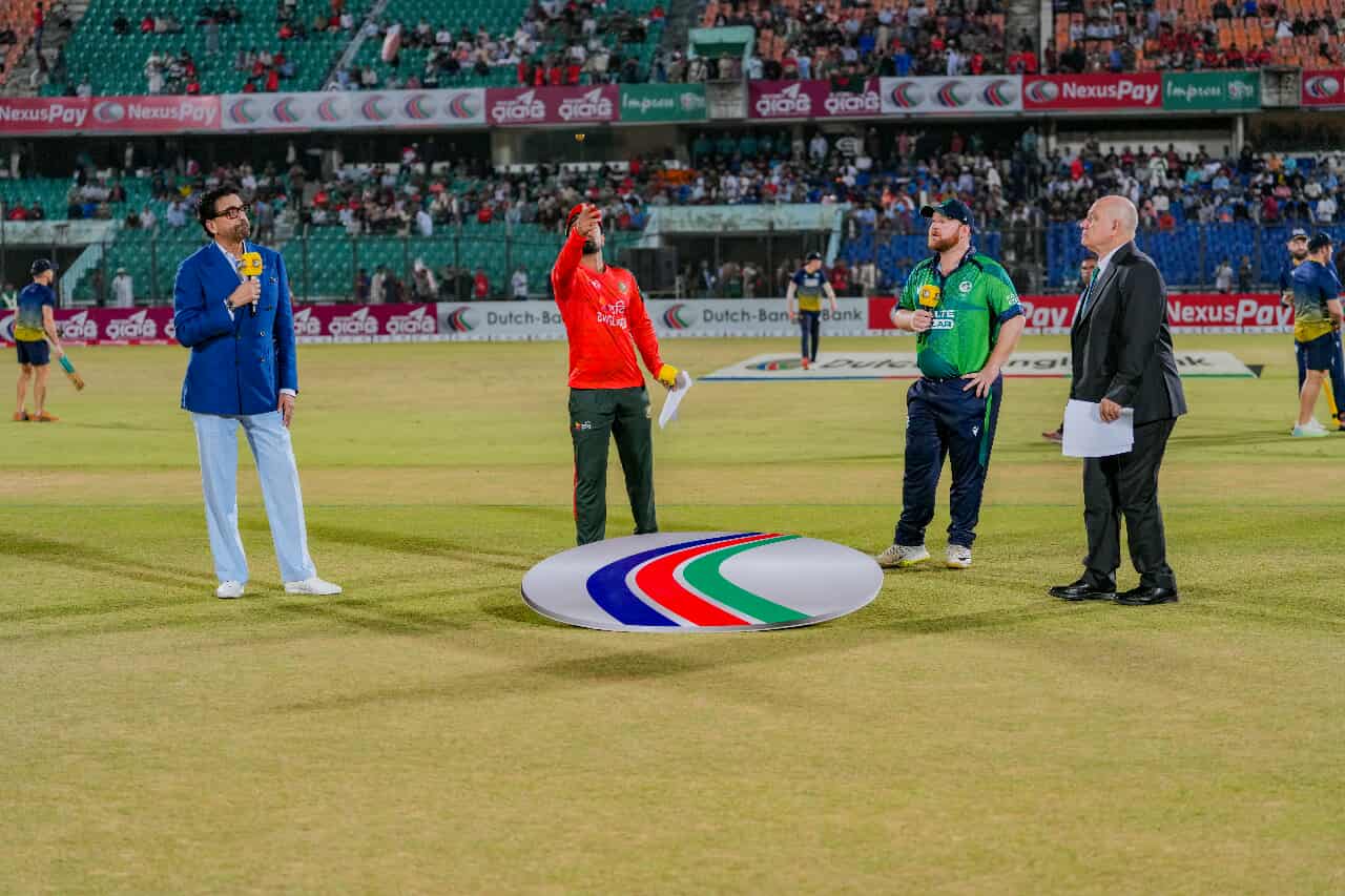 Ireland win toss as Bangladesh to bowl first