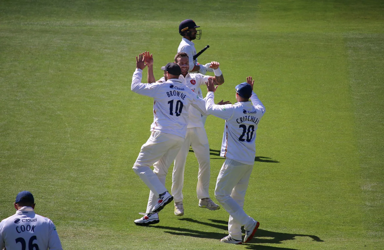 উইকেট প্রাপ্তির পর ডগ ব্রেসওয়েলের উল্লাস, ফাইল ফটো