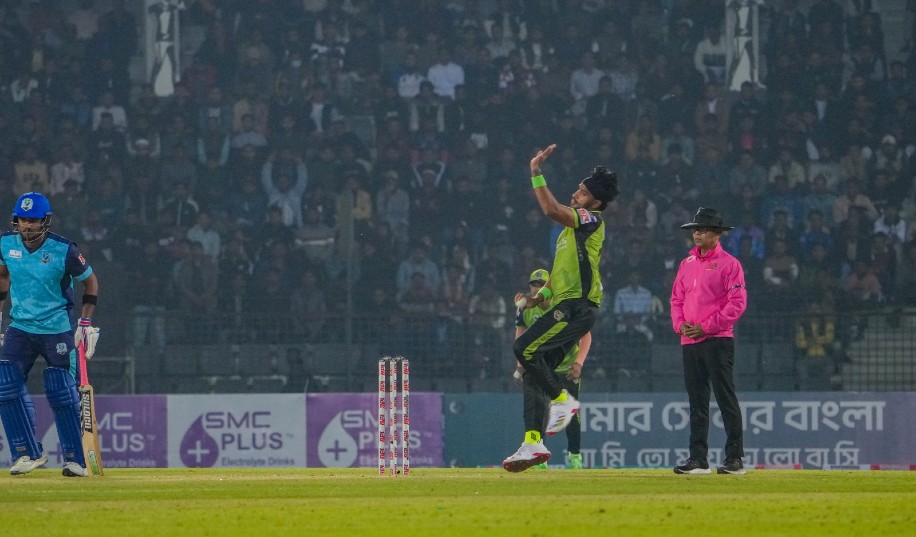 Khaled Ahmed in action