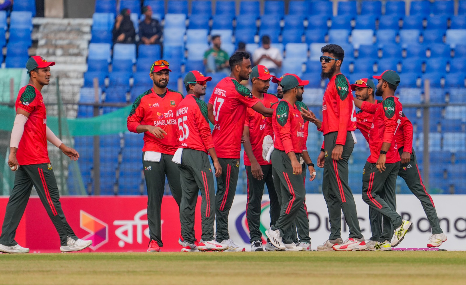 Ireland bowled out for 117 against Bangladesh