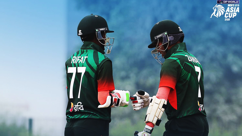 শ্রীলঙ্কাকে হারিয়ে গ্রুপ সেরা হয়ে সেমিতে বাংলাদেশের যুবারা