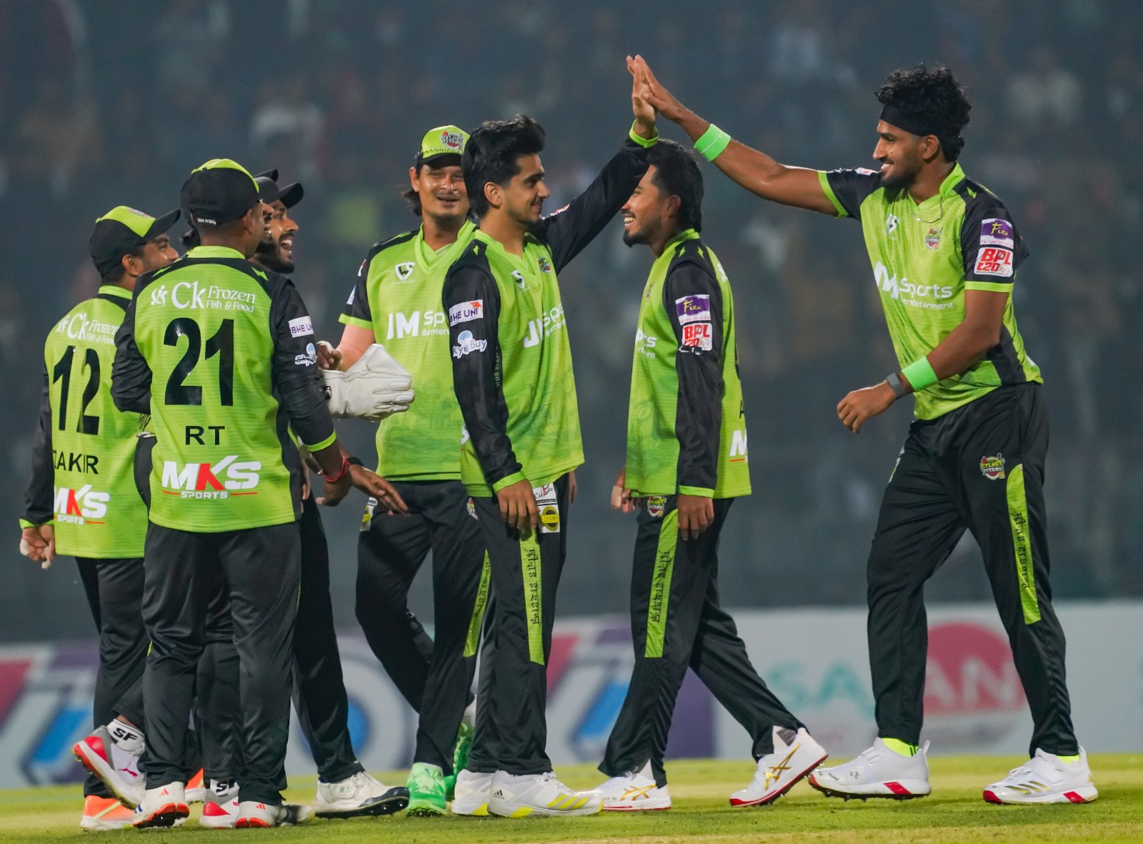 সিলেট টাইটান্স, বিসিবি