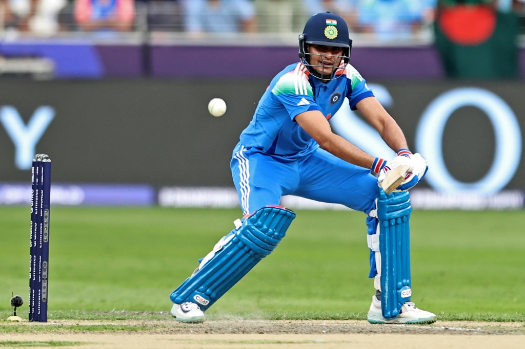 India's Shubman Gill has been in blistering form with the bat, AFP