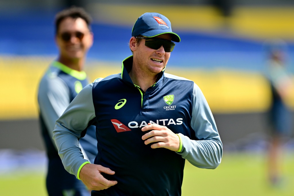 Australia's captain Steve Smith practises ahead of the Sri Lanka ODI series this week, AFP