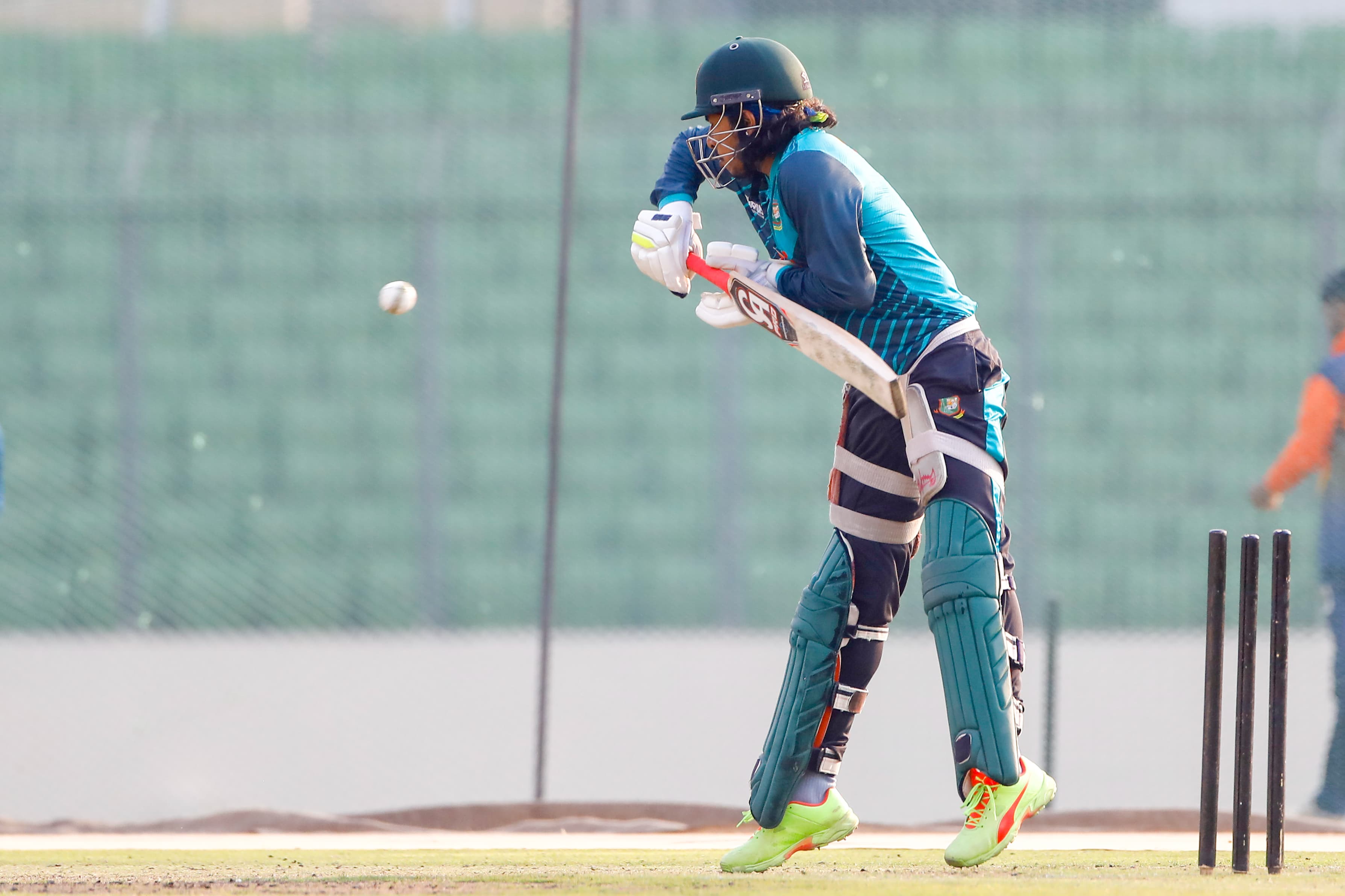 Soumya Sarkar during practice, Cricfrenzy