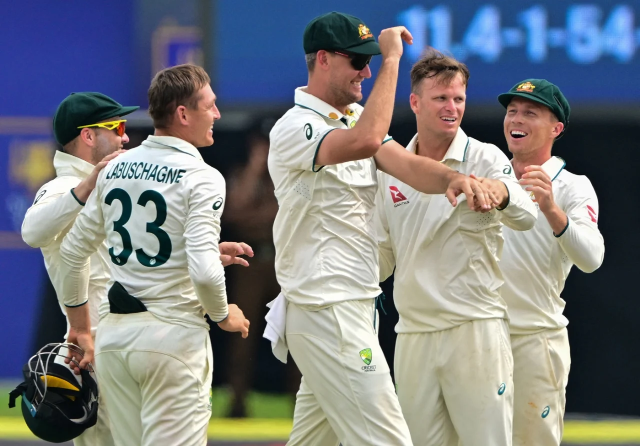 Matthew Kuhnemann finished with nine wickets, AFP