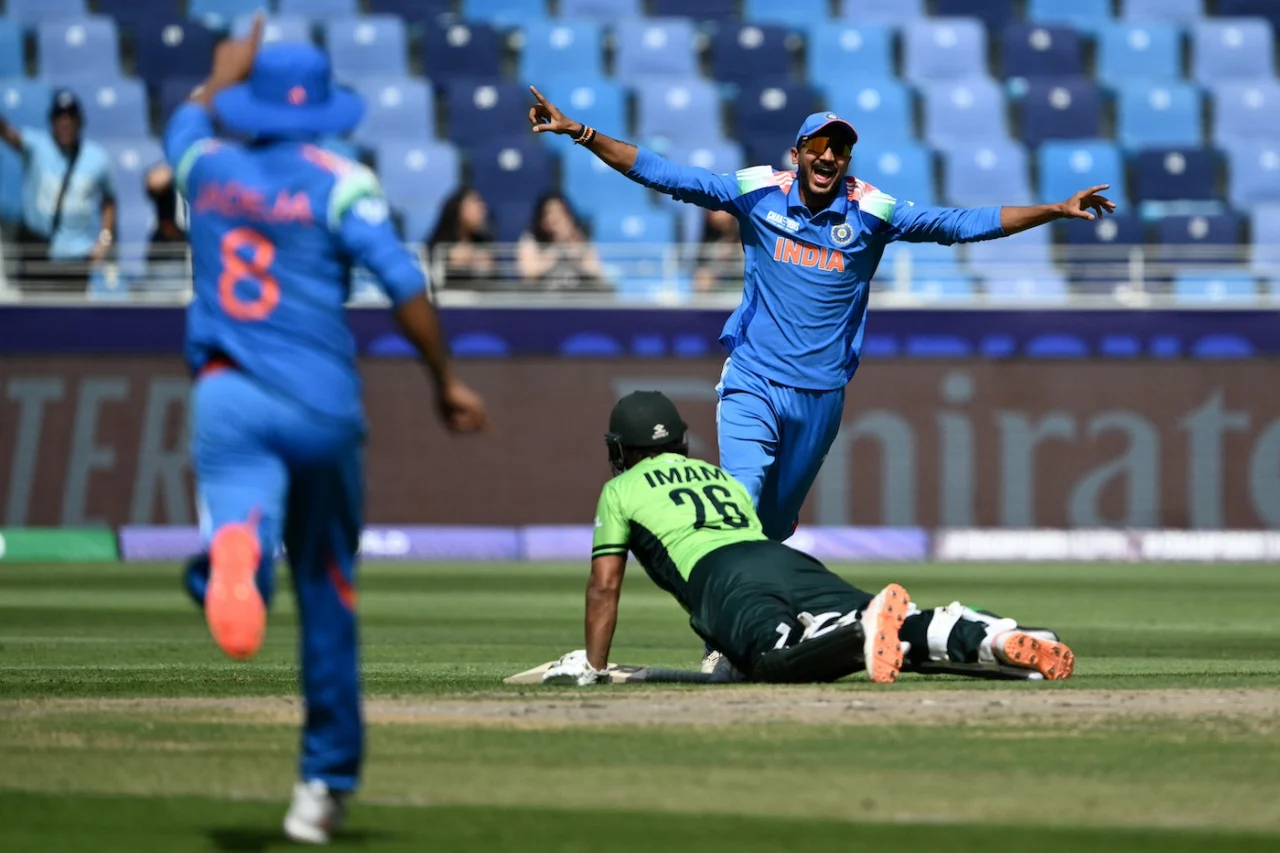 Axar Patel knows he has caught Imam-ul-Haq short, AFP