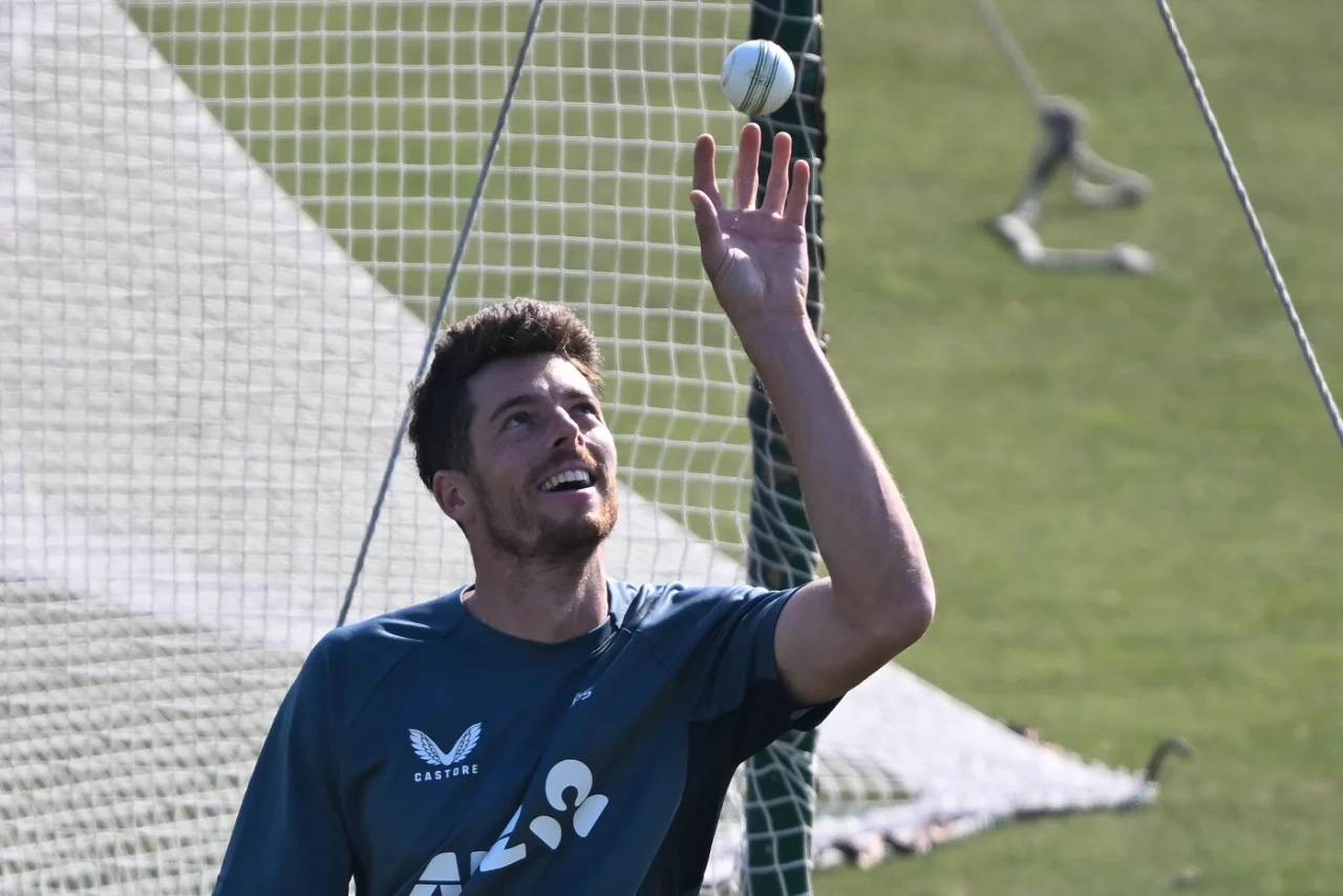 Mitchell Santner is all smiles ahead of Bangladesh game, AFP