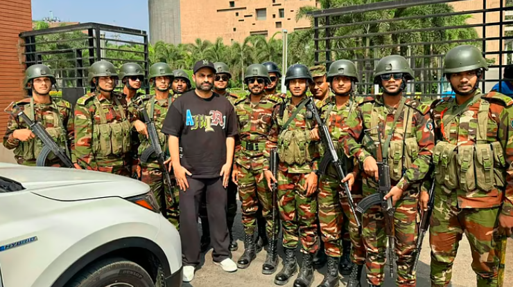 Tamim Iqbal during election day