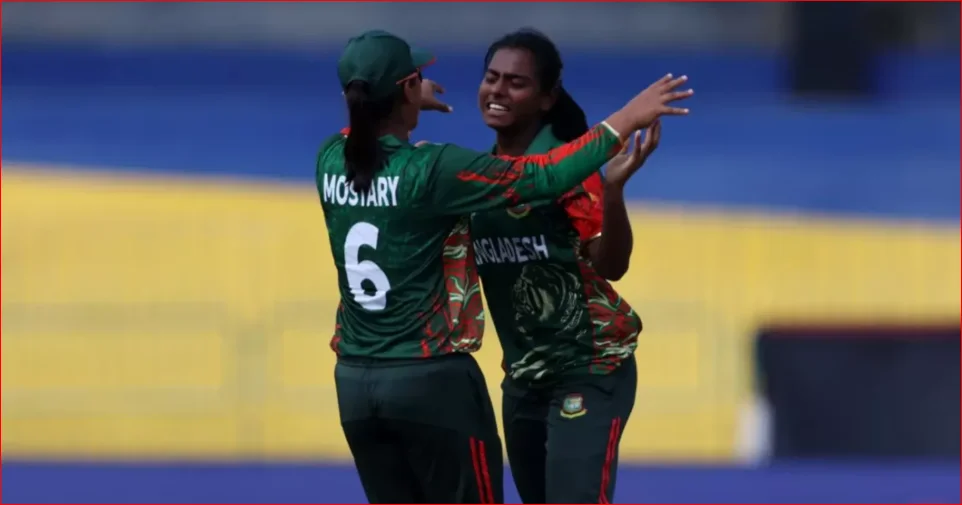 Marufa, Sobhana make big strides in ICC rankings after T20 World Cup qualifiers