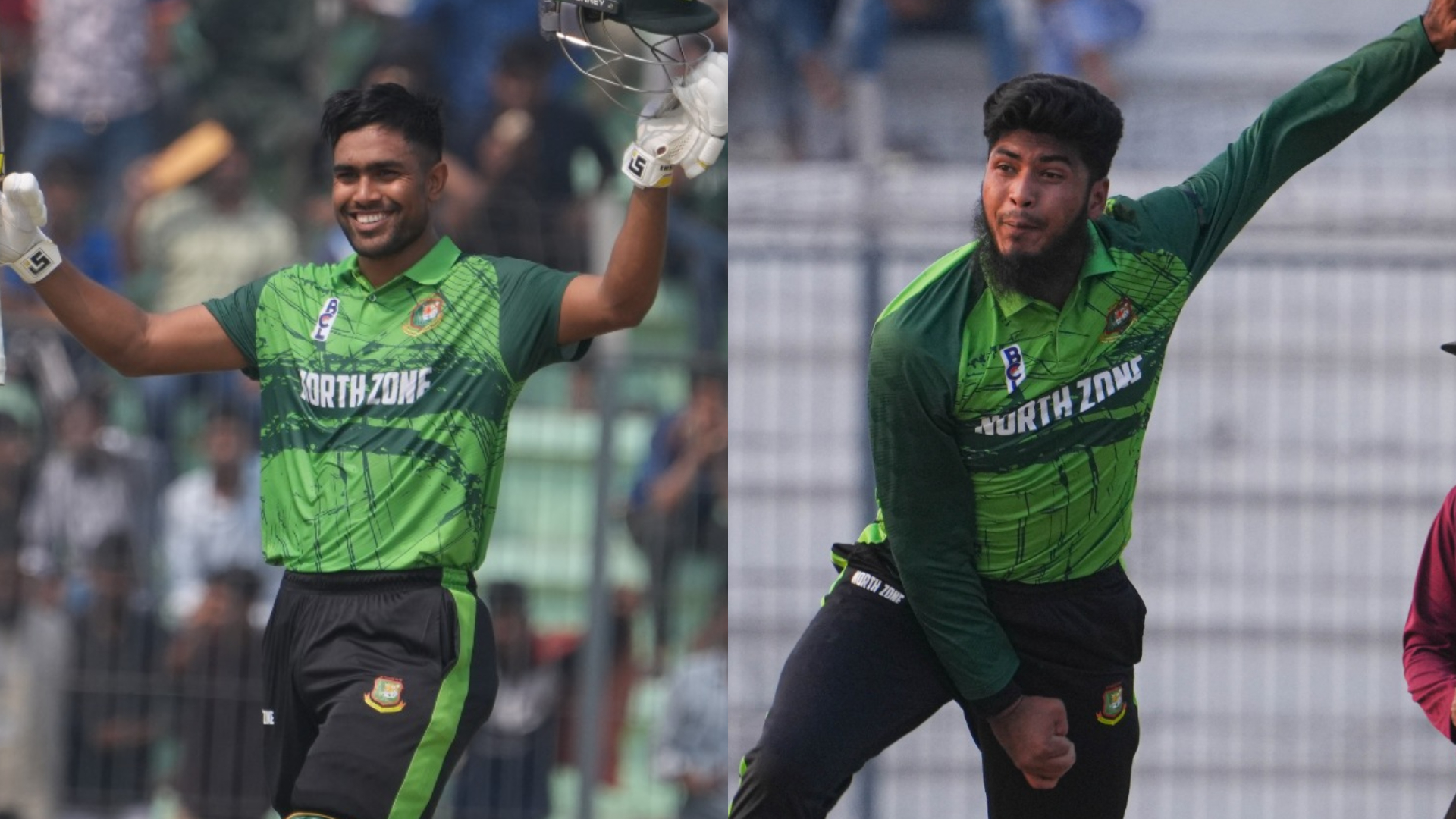 আকবরের সেঞ্চুরির পর রিশাদের ঘূর্ণিতে জিতল নর্থ জোন