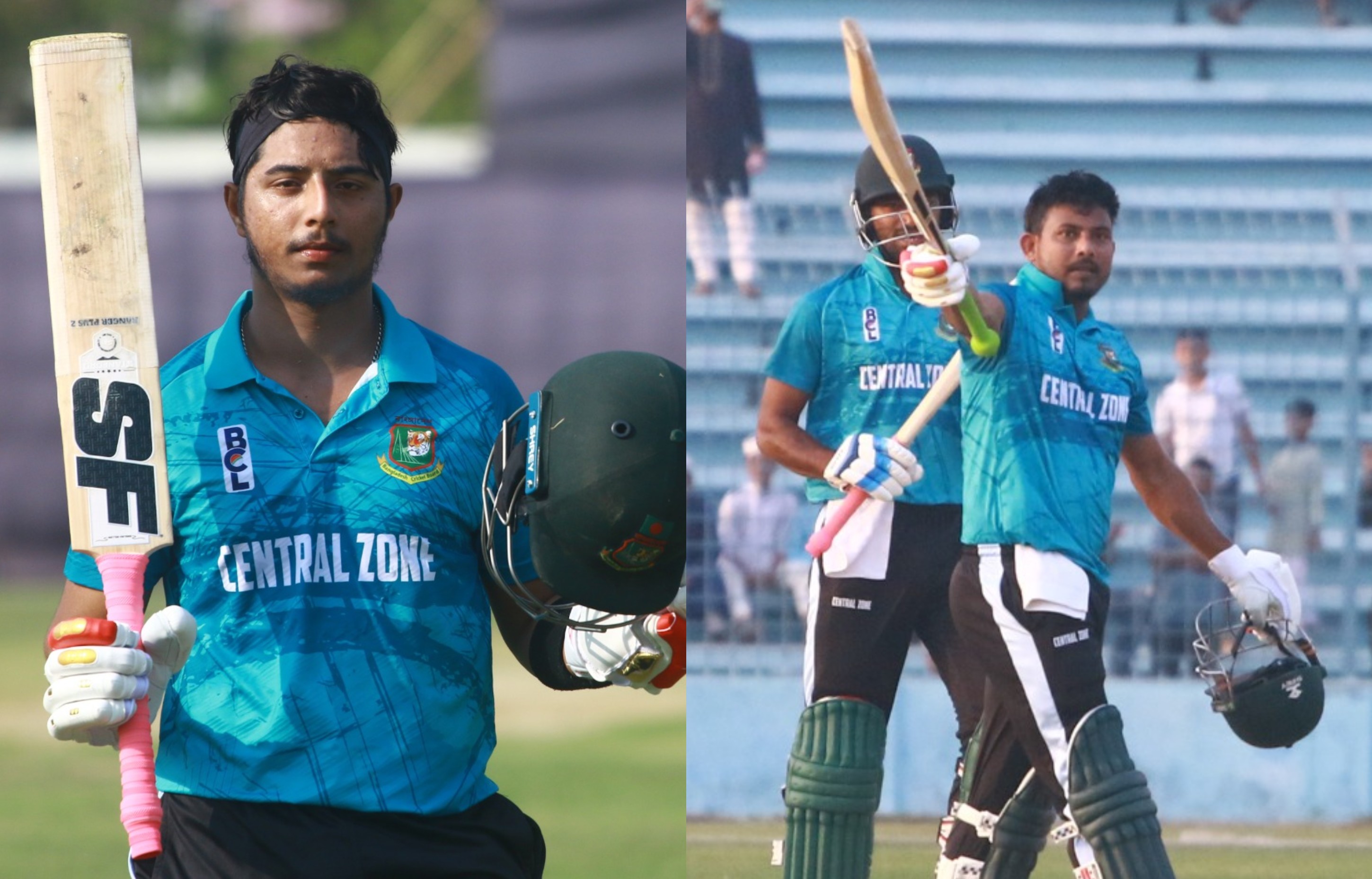 জিসানের সেঞ্চুরি ও মোসাদ্দেকের শেষের ঝড়ে ফাইনালে সেন্ট্রাল