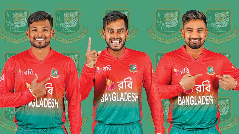 Three format captains