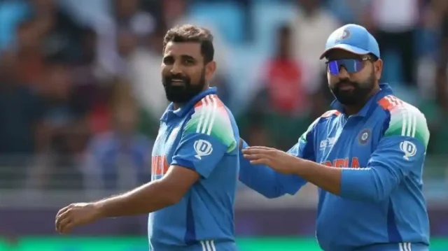 Rohit Sharma and Mohammed Shami