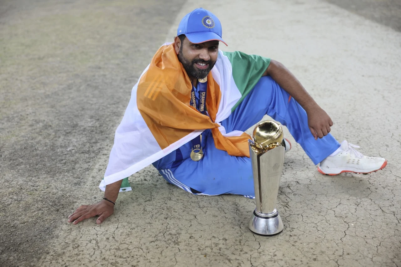 Rohit Sharma led India to another title, this time the Champions Trophy