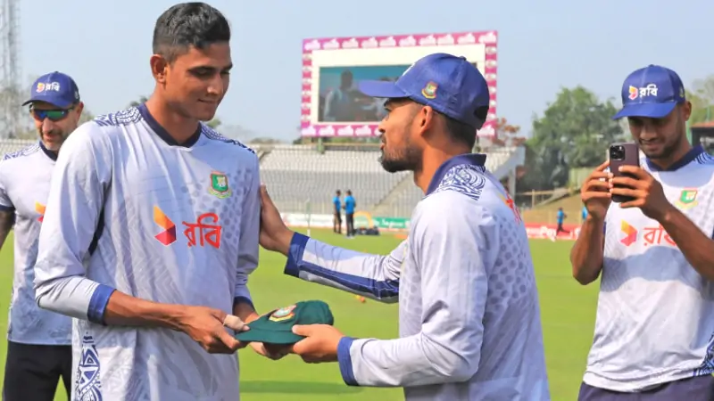 Nahid Rana with Najmul Hossain Shanto, file photo