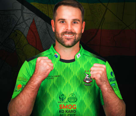 Ryan Burl joins Lahore Qalandars squad