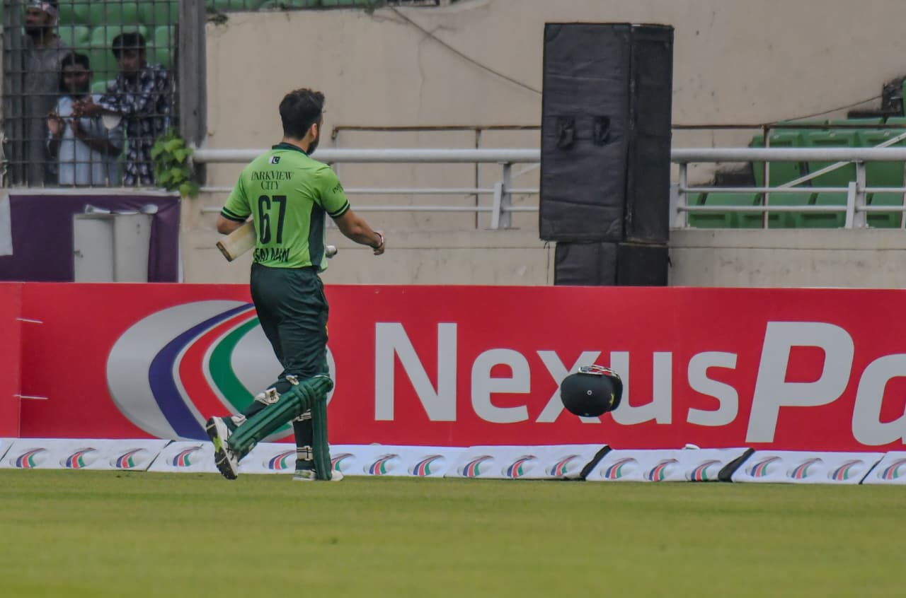 Agha reprimanded, handed demerit point after Mirpur outburst