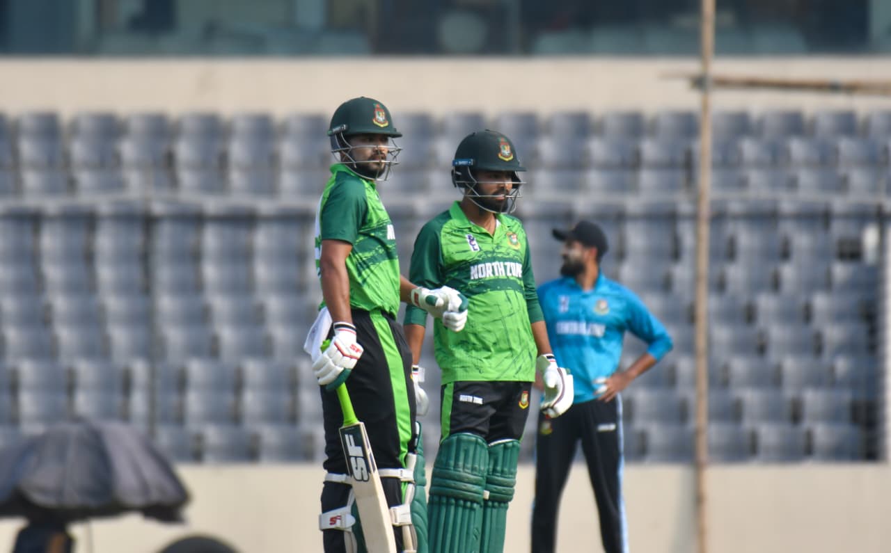 Najmul Hossain Shanto with Towhid Hridoy, Cricfrenzy