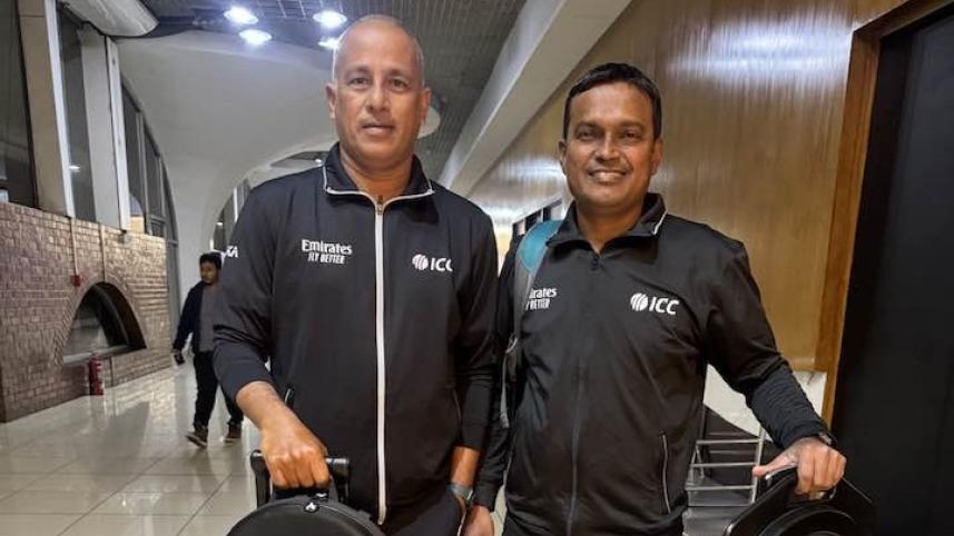 পাকিস্তান সিরিজের আম্পায়ারদের তালিকা প্রকাশ