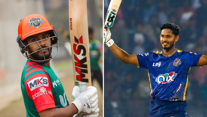 Mehidy Hasan Miraz and Tanzid Hasan Tamim