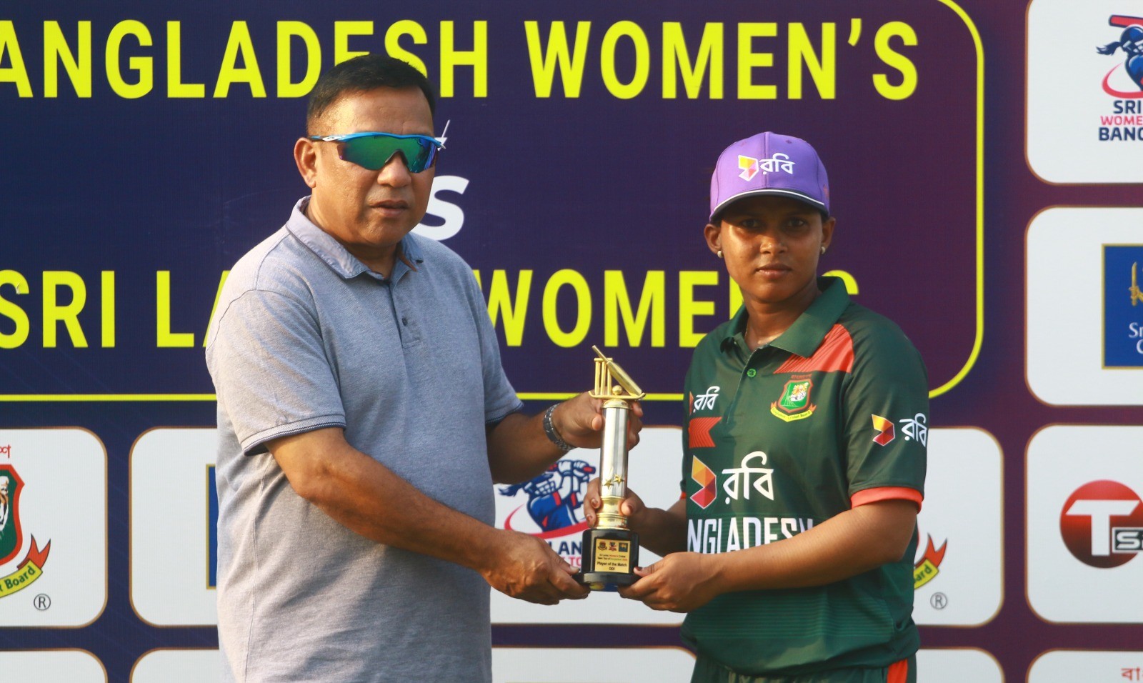 লঙ্কানদের বিপক্ষে হাফ সেঞ্চুরি করে র‍্যাঙ্কিংয়ে এগোলেন শারমিন