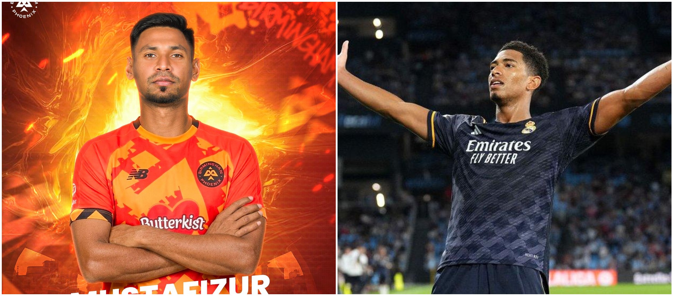 Mustafizur Rahman [L], Birmingham Phoenix