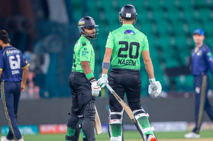 Emon, Naeem fire Lahore to 185 in rain-hit 13-over clash