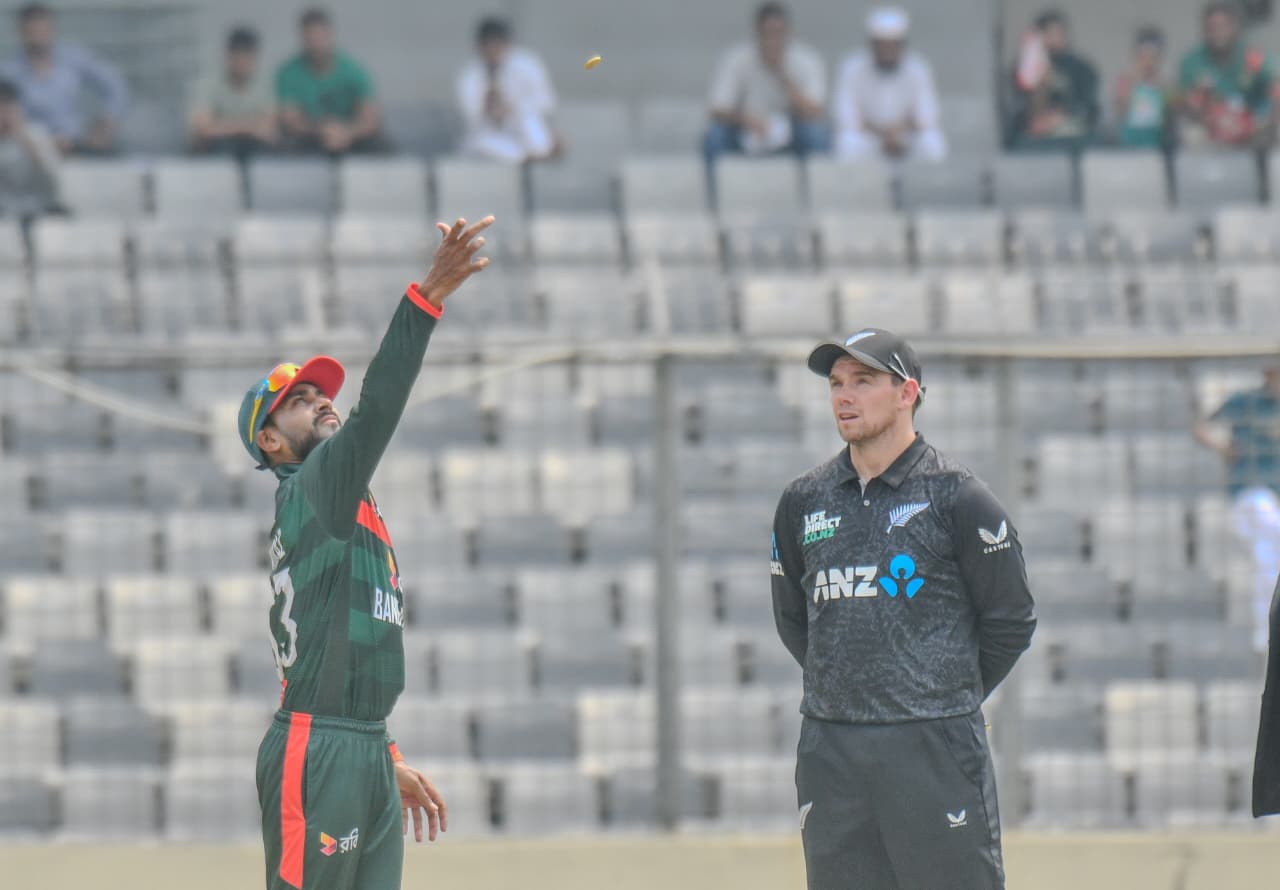 Bangladesh to bowl first against NZ in ODI opener